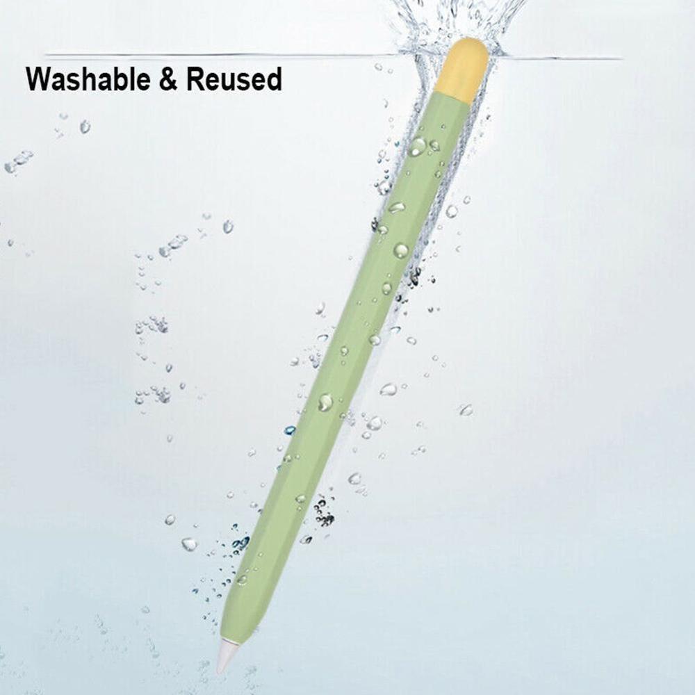 Schutzhülle Abdeckung Für Apple Bleistift 1/2 iPad 11 Weiche Haut Abdeckung Pro Bleistift Beutel Silikon Weichen Hülse Bunte Halter m7V0