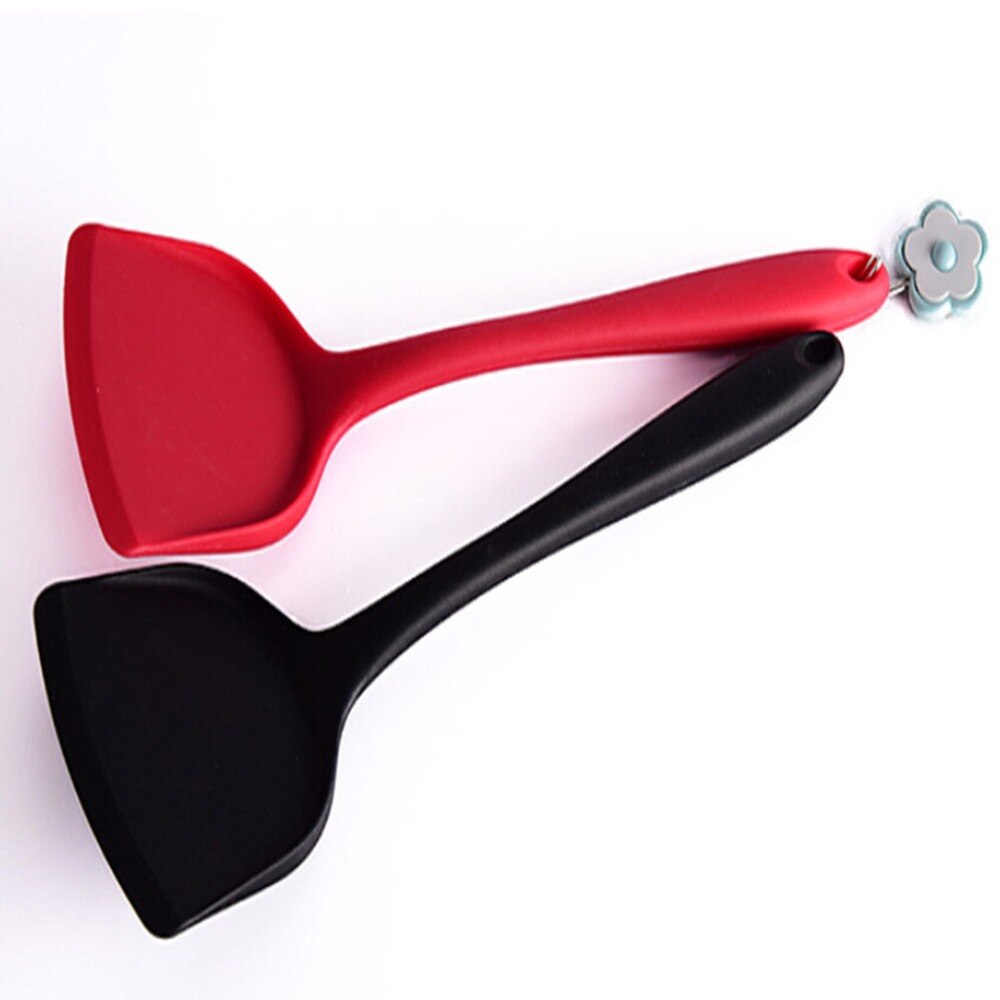 Food Grade Silicone Baking Tools Shovel Kitchen Spatula Cake Buttercream Mixer Scraper Long Handle Spoon Pala