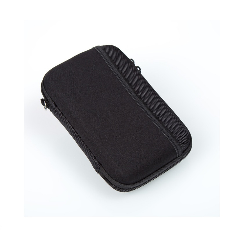 Neue Bunte Tragbare Festplatte Fall Tasche Beutel für 2,5 "Externe Festplatte und Daten Cords: Black