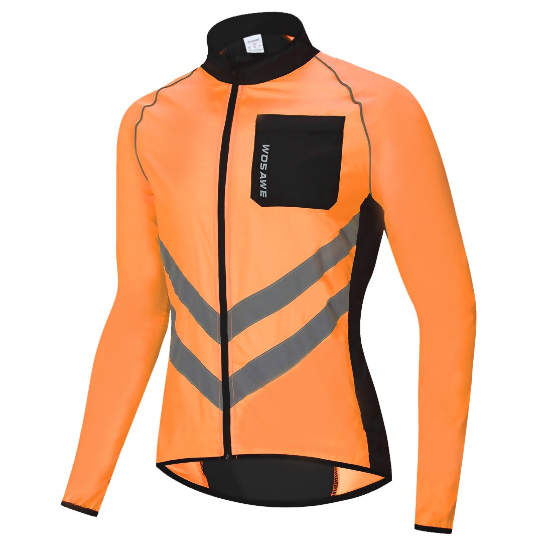 Vindtät cykeljacka herr dam cykelkläder chaqueta hombre ciclismo cykel vindrock mtb vindjacka cykling windstopper: Orange / Xxl
