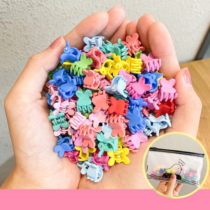 50 Stuks Meisje Hoofddeksels Snoep Kleur Haar Clip Kleine Clip Haaraccessoires 111: A2