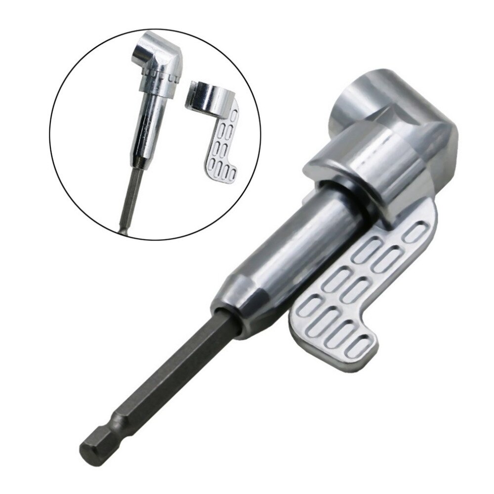 105 Graden Haakse Boor Schacht Quick Change Driver Boren Schroevendraaier Magnetische 1/4 Hex Socket Close Hoek Tool