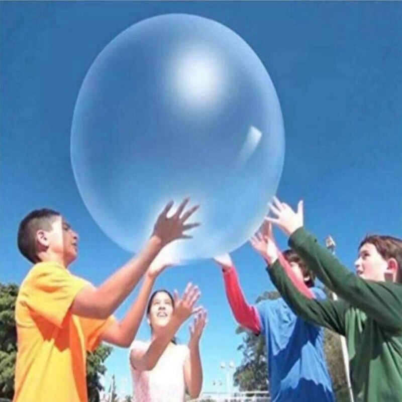 3Pack Water Filled Balls for Kids 120cm Giant Bubble Ball Inflatable Water Ball for Kids Outdoor Party Game Great