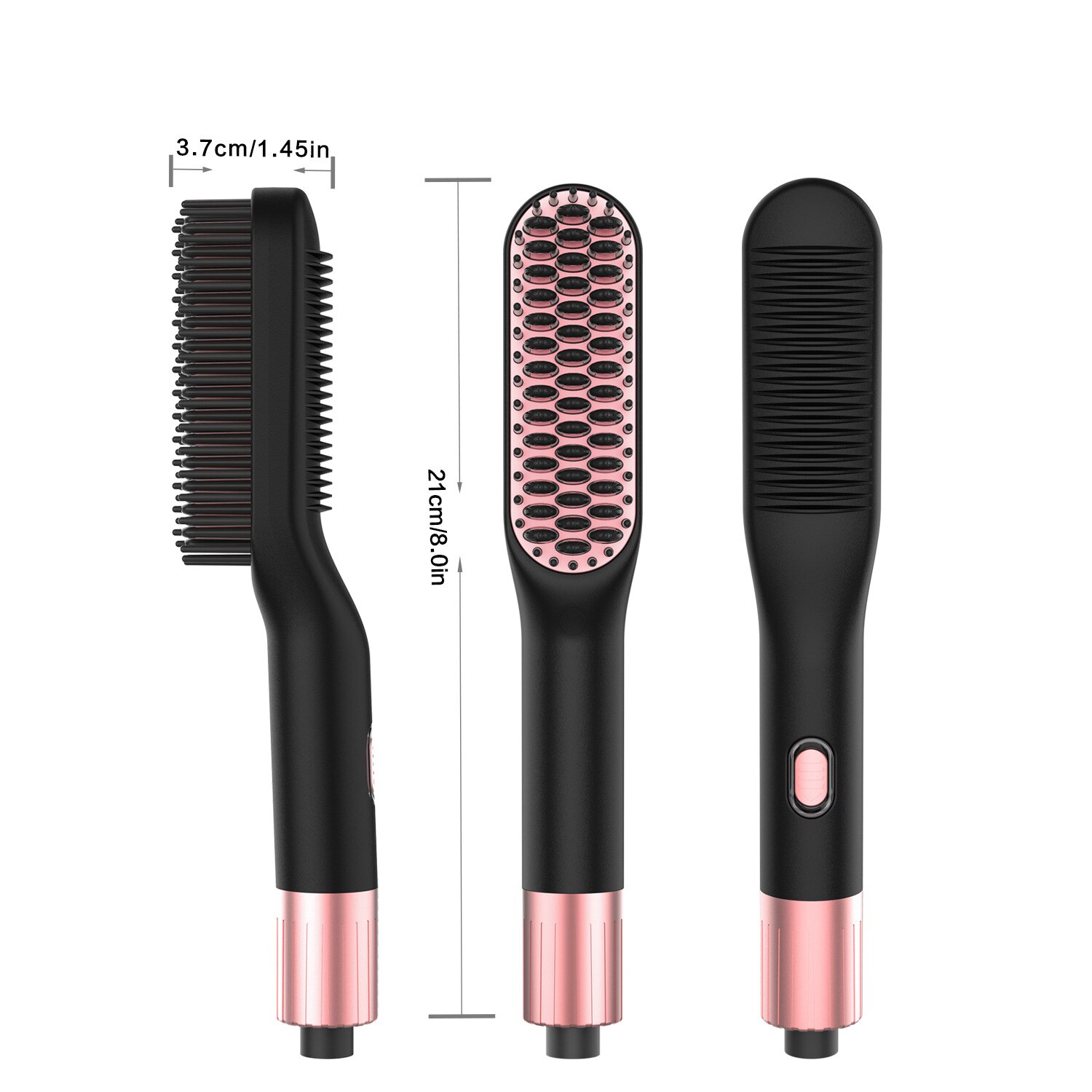 3in1 Straightener Brush Hair Straightening Brush Hair Straightening Comb Straightening Irons Portable Ceramic Straightening