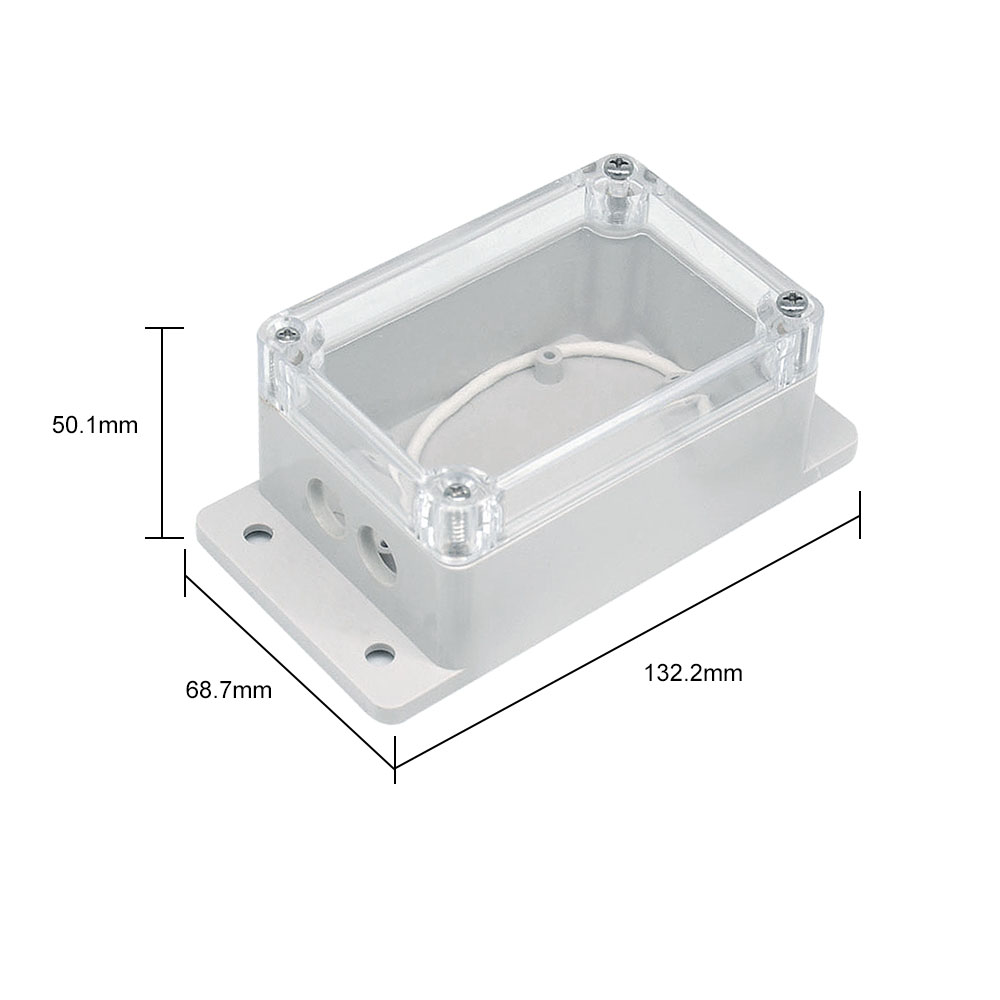 Caja de conexiones impermeable SONOFF IP66, carcasa de plástico para conector de cable, carcasa resistente al agua, compatible con Sonoff Basic/RF/Dual