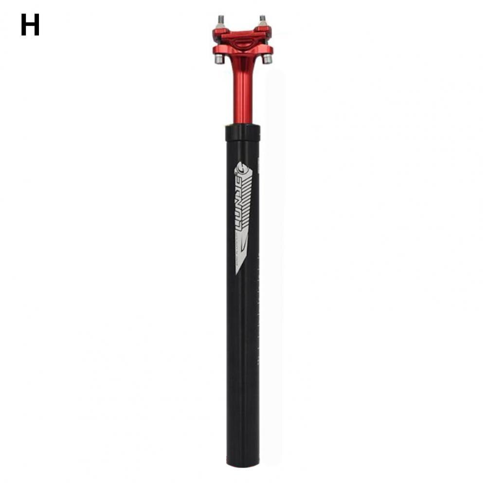 Integrated Bicycle Seatpost Ultralight Aluminium Alloy Shock Absorbing Seat Tube for Bike: H