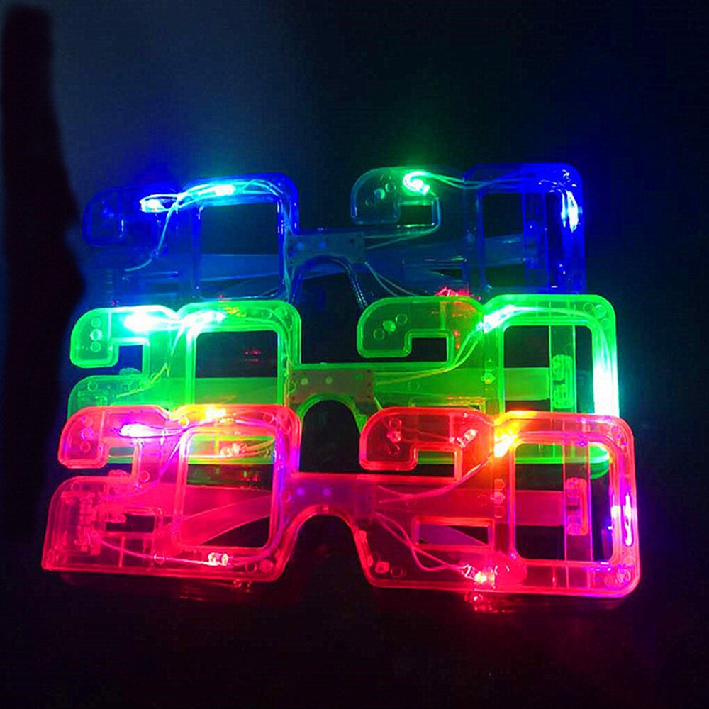 blinkende LED Gläser Spielzeug Leucht Partei Halloween Festival Hochzeit Navidad Weihnachten Bar Ktv Dekorative Beleuchtung Requisiten Spielzeug