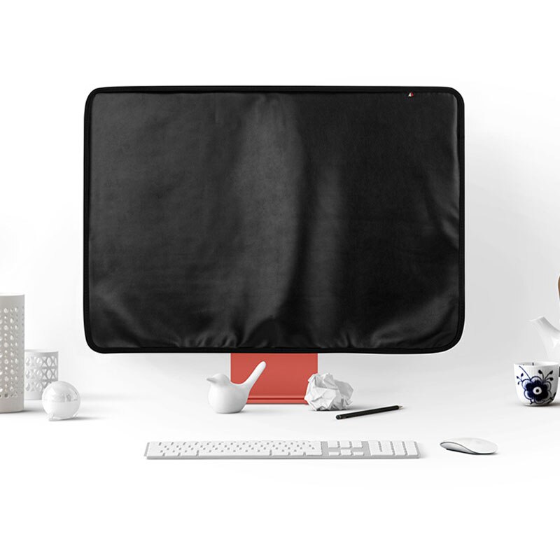 Housse en cuir PU pour écran IMAC 24 pouces, protection contre la poussière pour clavier et souris magiques d&#39;ordinateur