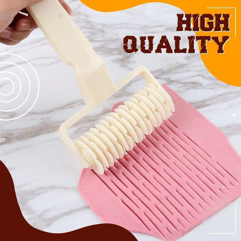 1PC Pastry Lattice Roller Cutter Plastic Dough Cookie Pie Pizza Wheel Cutter Baking Tool Kitchen Accessories