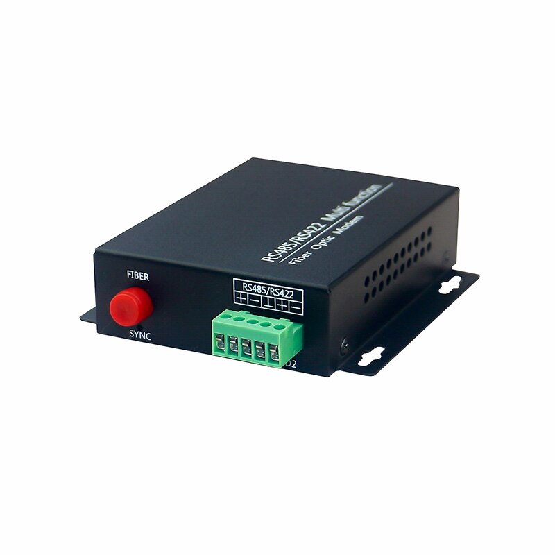 RS-485/RS-422 data port to fiber optic media converter, for industrial automatic control,parking gate system and access control