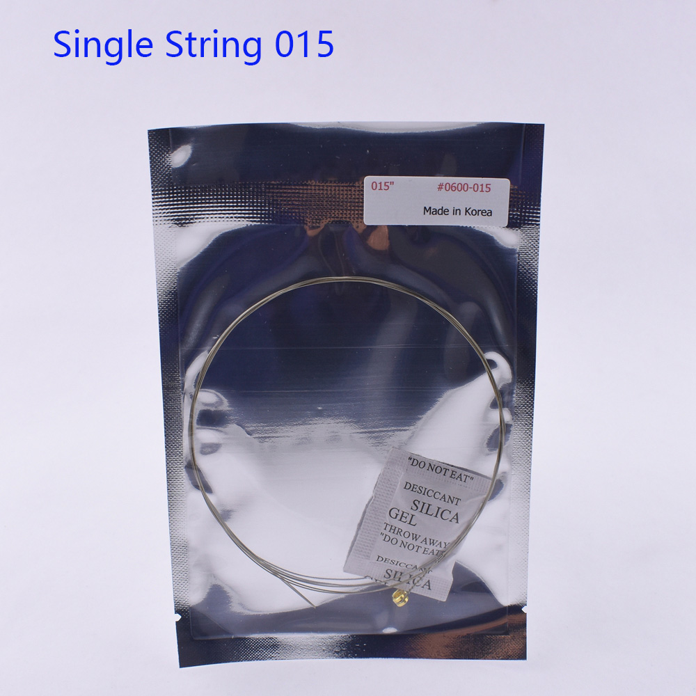 1 Piece Guitar Single String / 1 Set Guitar Strings - (008/009/010/011/012/013/015/016/017/018)Made in Korea: green