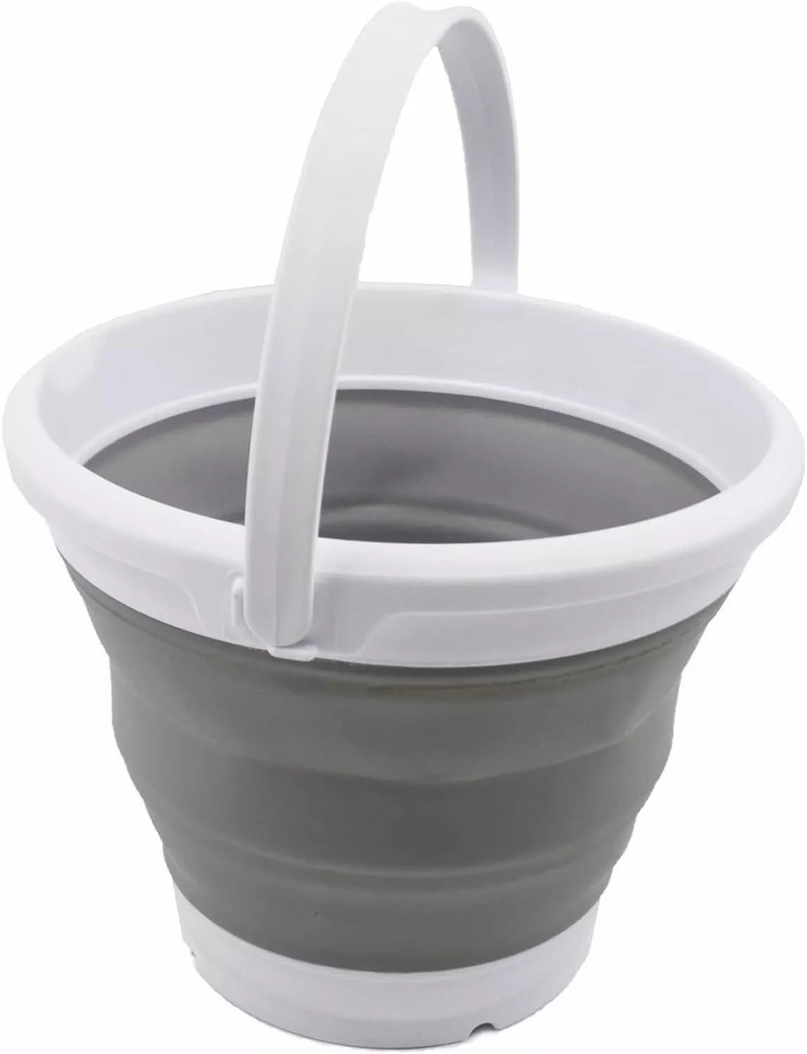 1Set Motorhome Water Funnel Filler Toilet Flush Filler Funnel 10L Collapsible Folding Silicon Bucket for Caravan Campervan: Blue