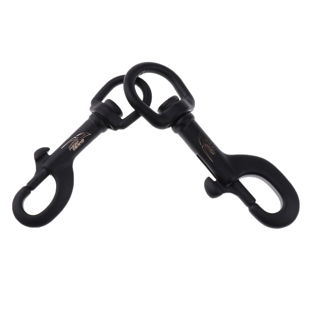 Durable Scuba Diving Dive Swivel Eye Bolt Snap Hook Spring 316 Stainless Steel Clip Buckle
