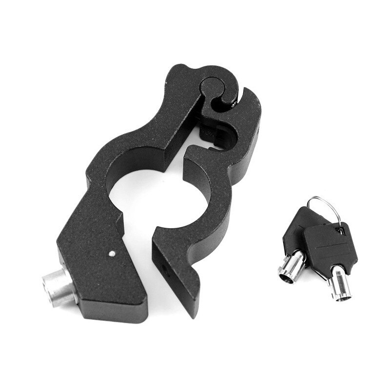 Manillar de sujeción con cerradura de seguridad para motocicleta, manillar de bloqueo para Scooter, ATV, Dirt Street, antirrobo