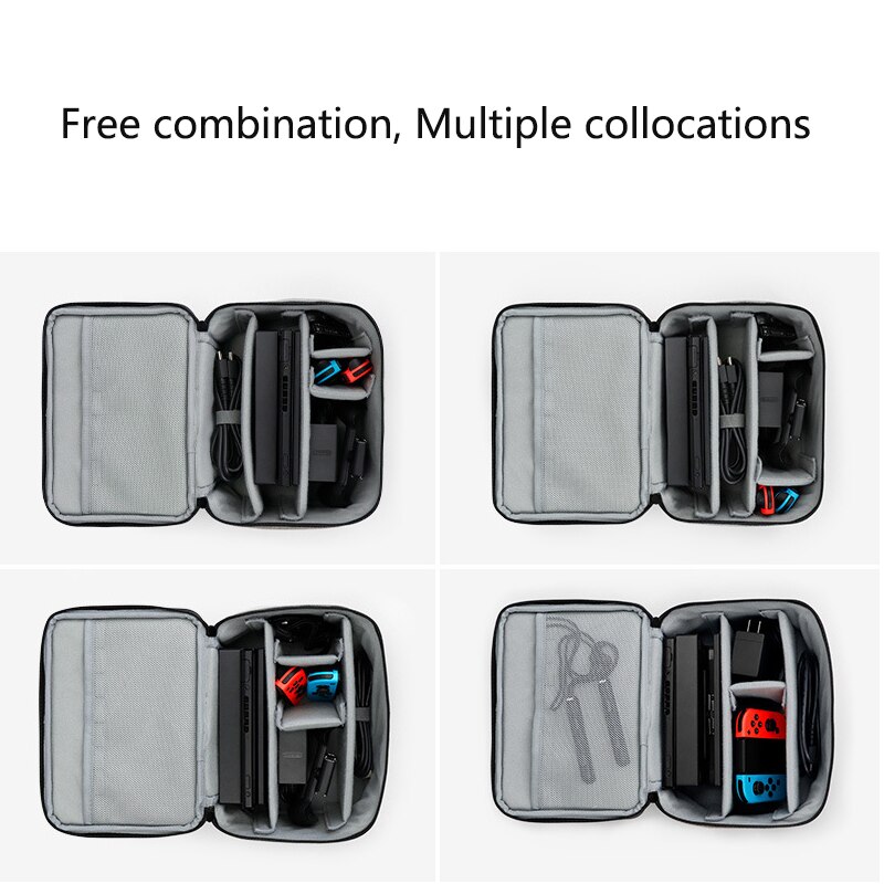 Digitale Opbergzakken Electronics Cable Organizer Beschermende Draagbare Oplader Power Bank Accessoires Voor Nintendo Switch &amp; Oled