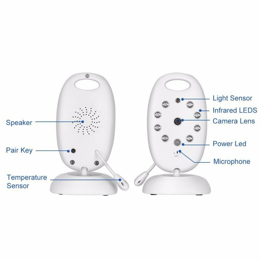 HD Wireless Baby Monitor Motion Detection Voice Intercom Monitoring Radio