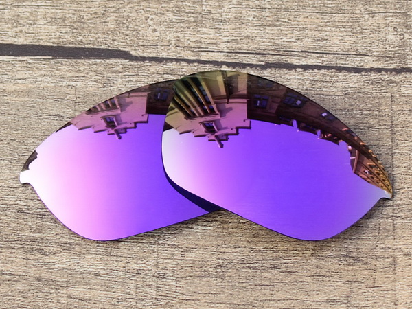 Vonxyz lentes de substituição para jaqueta oakley half jacket 2.0, lentes polarizadas para substituição, 20 + cores: Violet Mirror