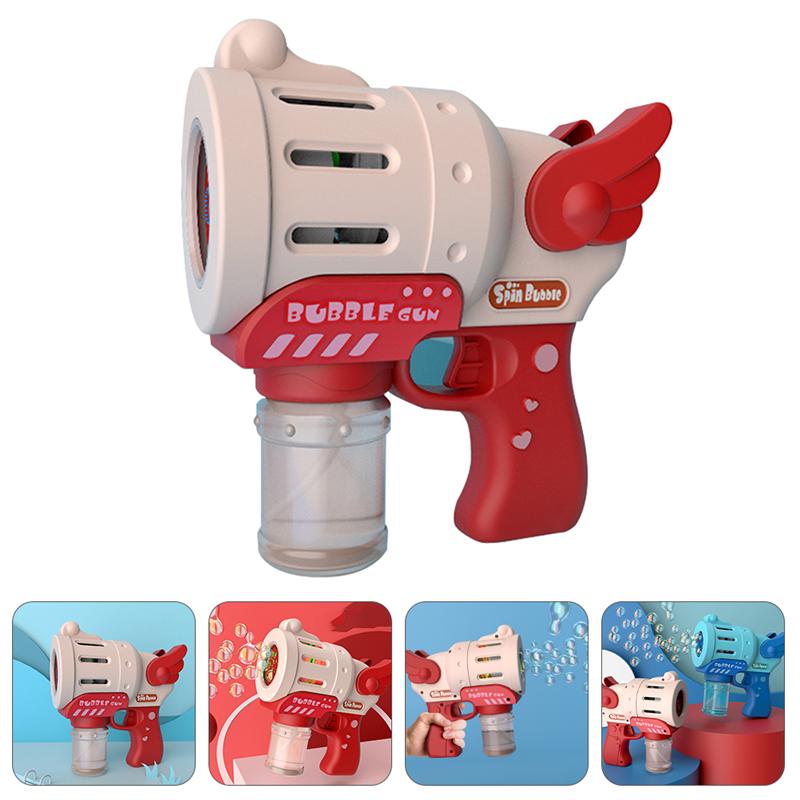 1Pc Schattige Grappige Licht Speelgoed Bubble Maker Bubble Blower Voor Kids Jongens Meisjes