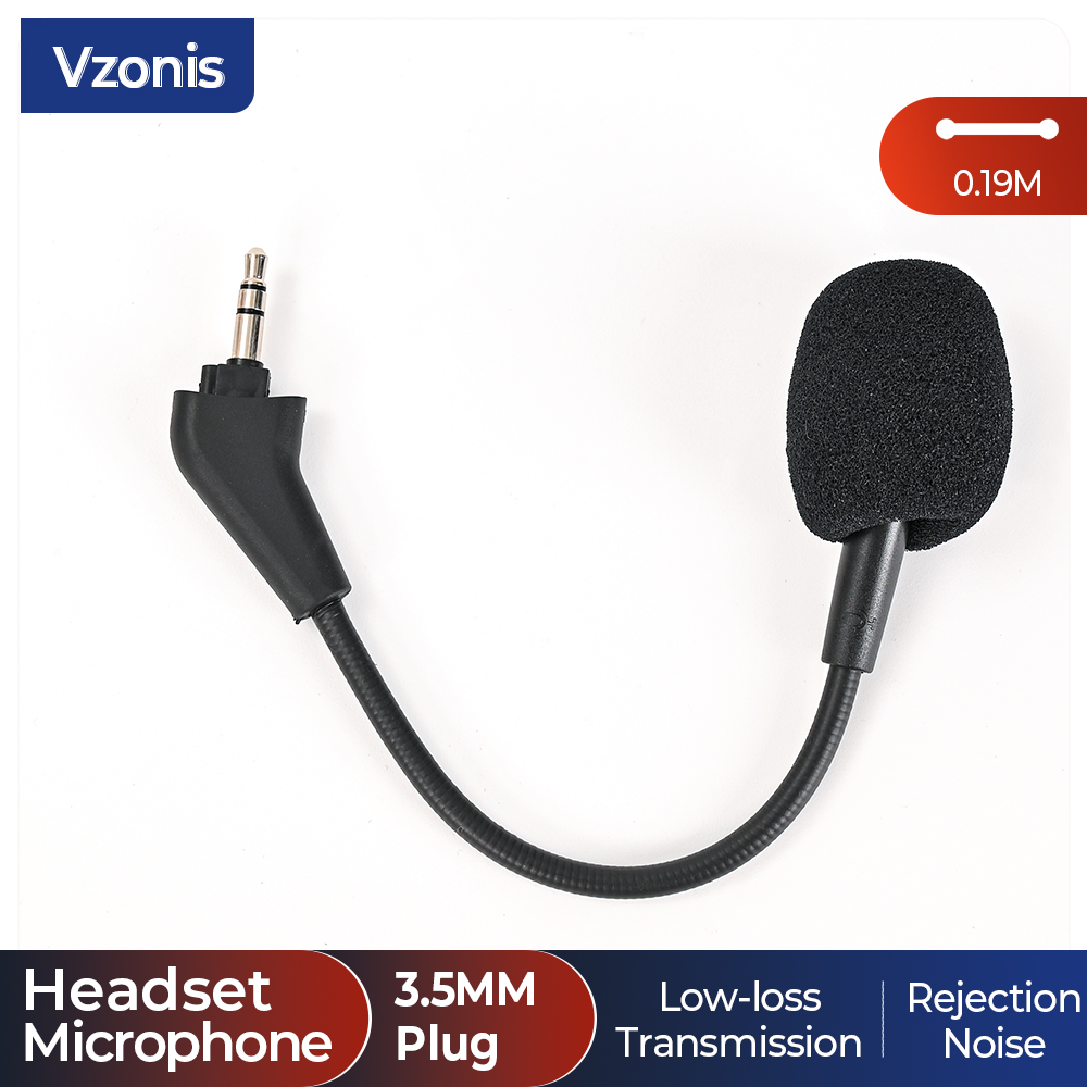 Headphones Replacement Mic for Corsair HS70 Pro HS50 Pro HS60 70 SE Headset Microphone 3.5mm Wireless Game Headsets Comfort Mic