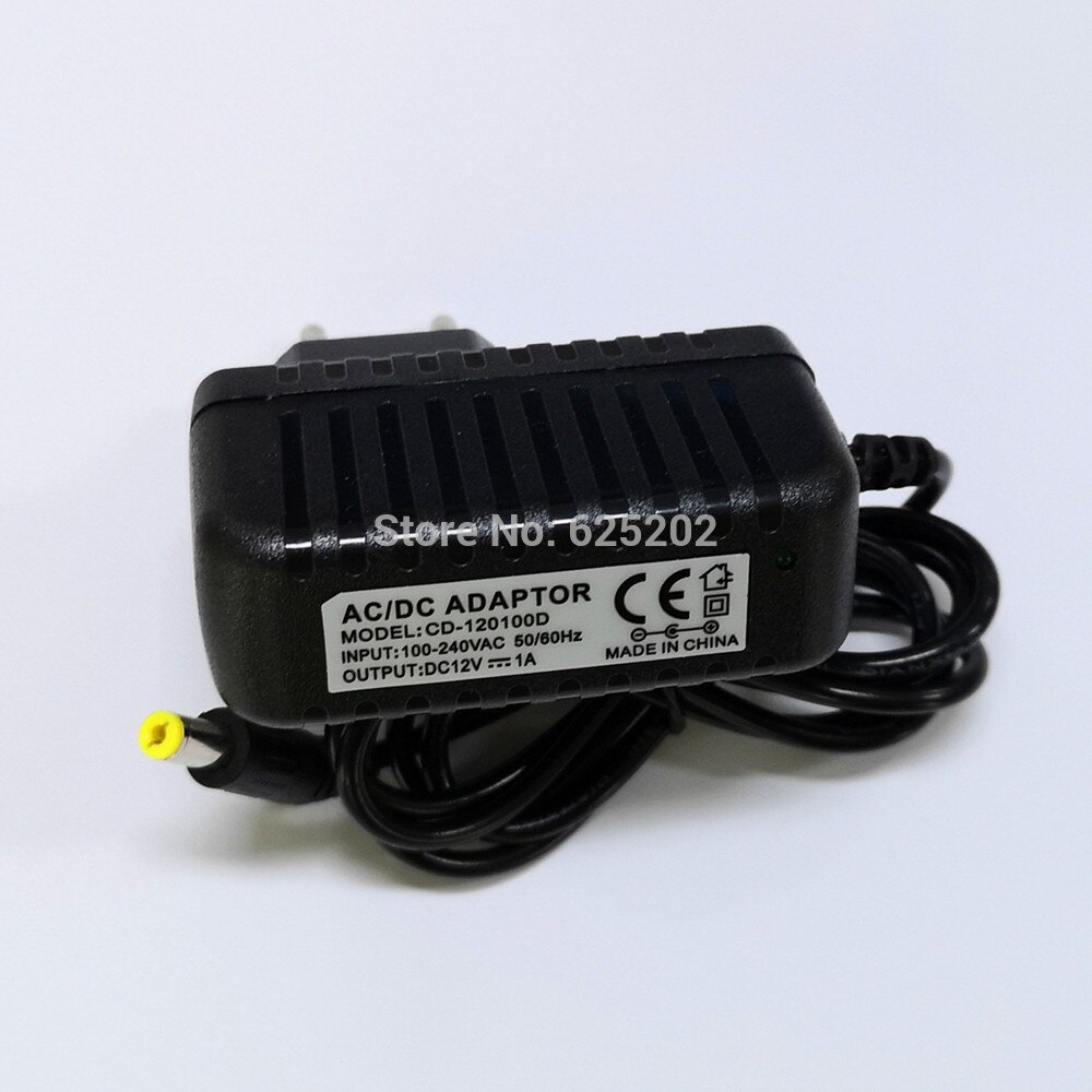 Security AC/DC 100V-240V DC12V 1A Transformer Power Adapter Accessories for CCTV Camera