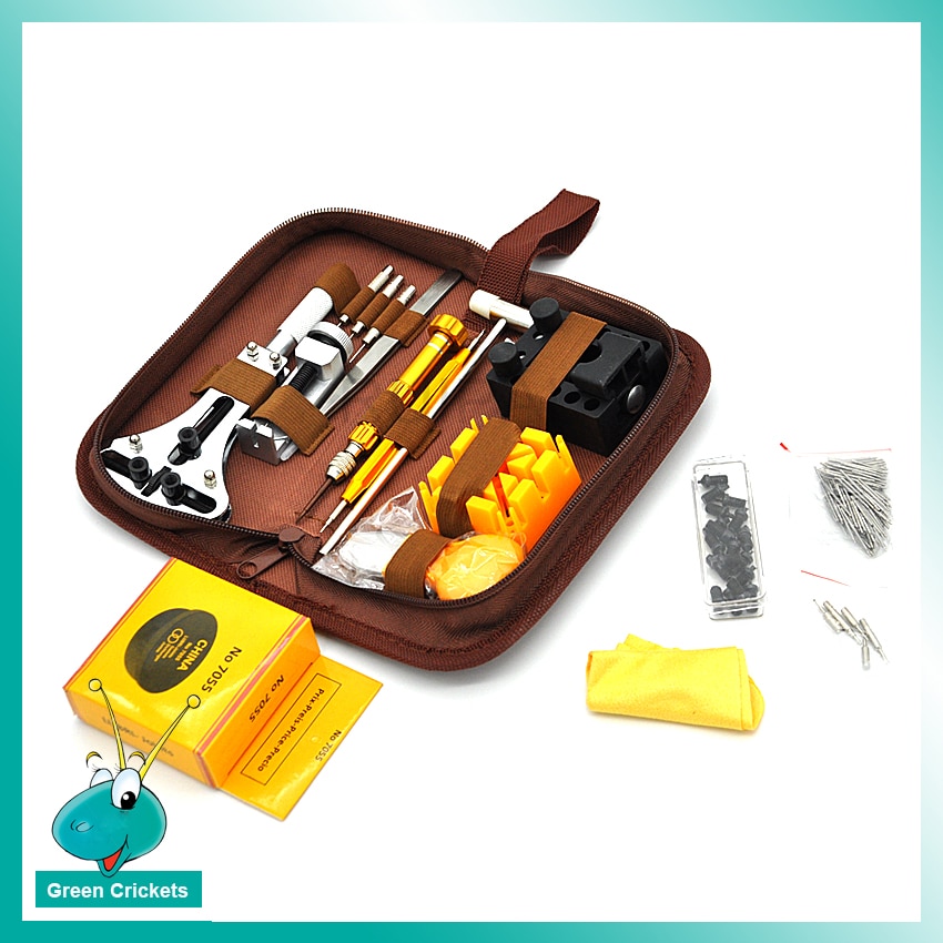 149 in 1 Horloge Gereedschapstas Professionele Horloge Case Opening Tool Horlogeband Te Passen Gereedschap Kit met O ring Waterdichte Afdichting olie