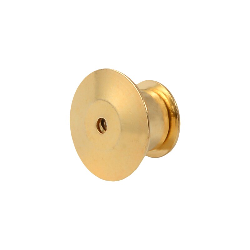 DIY Accessories 5-10pcs/lot Metal Gold Silver color Deluxe Butterfly buckle Lock Pin caps Clasp Safety Hold pin Jewelry Findings: 5Pcs Gold