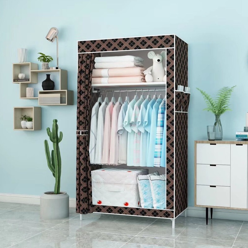 Einfacher Kleiderschrank, Staubschrank für Stud... – Grandado