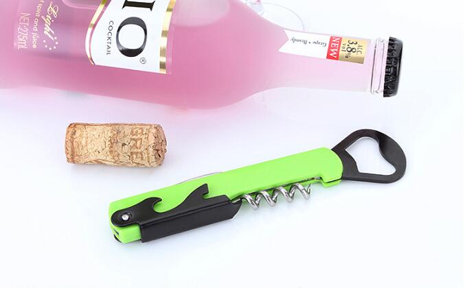 1 st Roestvrij Wijn Schroef Corkscrew Opener Professionele Ober's Vriend Wijn Fles Bier Cap Opener Kitchen Bar Gereedschap KX 236