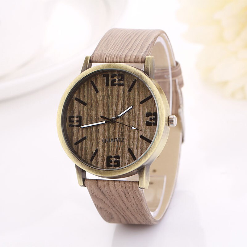 nuevos relojes de mujer, relojes de Retro de bambú de madera, relojes de pulsera de cuarzo, reloj para mujer: 1573892