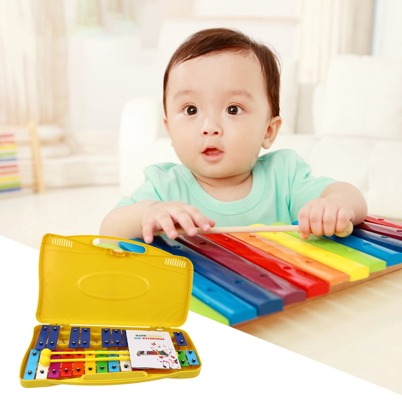 Muziekinstrument Speelgoed Kids Glockenspiel Xylofoon Educatief Speelbal