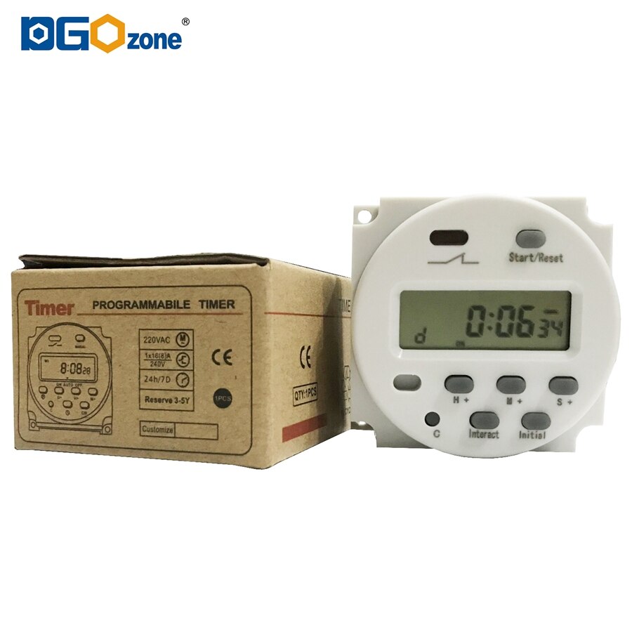 Positive timer digitial with housing countdown timer KH-L701 DGOzone