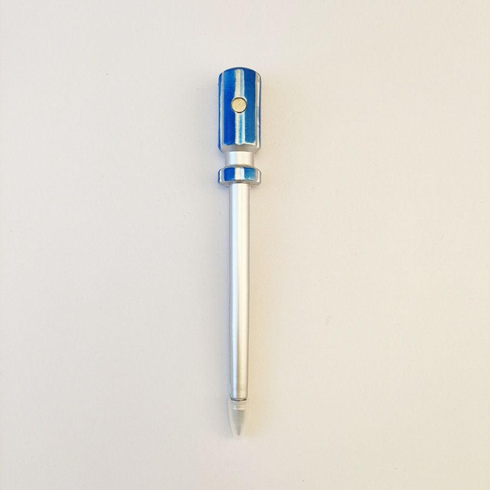 1 Piece Simulation Hardware Tools Korean Stationery 0.5mm Black Ink Ballpoint Pen Pen Hammer Writing Pen School: PURPLE