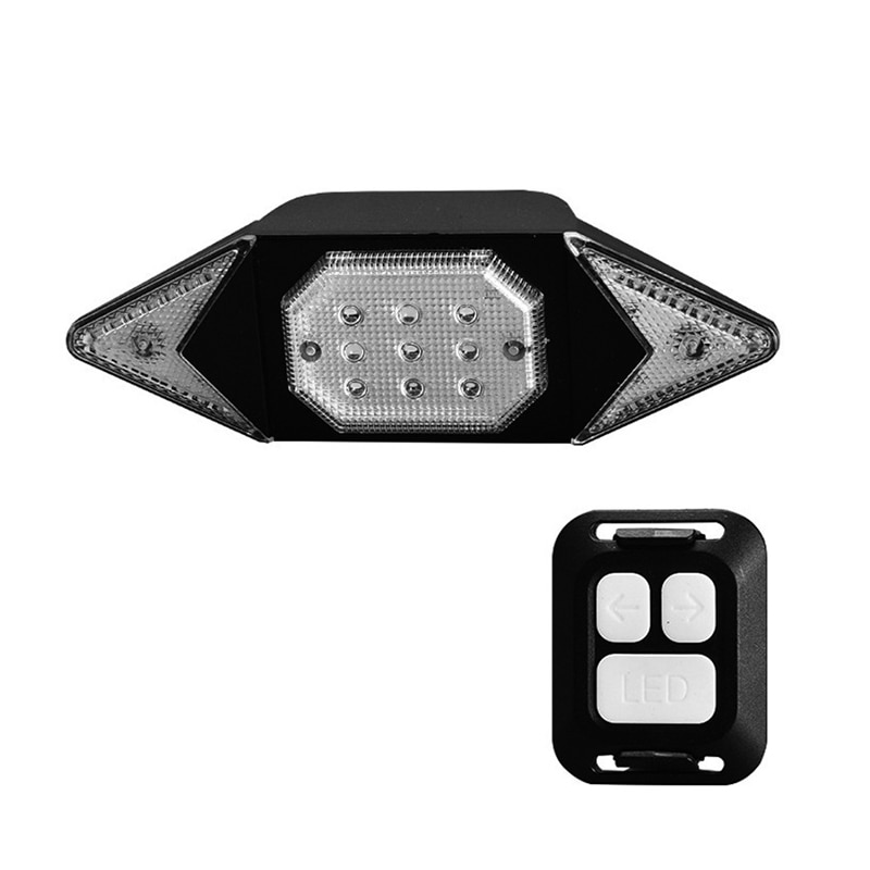 Vélo Rechargeable clignotant LED vélo feu arrière USB câbles vélo feu arrière 3 Options de clignotant vélo rétro-éclairage ensembles: Default Title