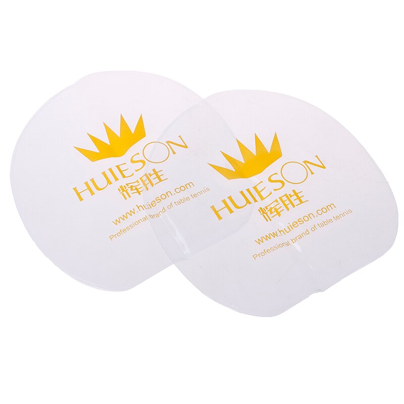 Table Tennis Rubber Protection Film for Ping Pong Racket PVC Transparent Table Tennis Racket Care Accessories 2pcs