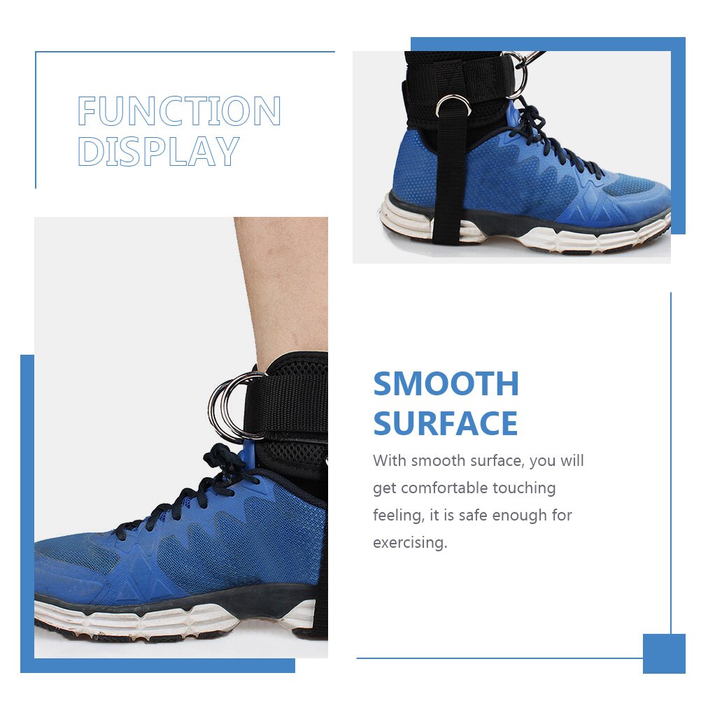 1 Pair Sticky Ankle Strap Ankle Bind Strap Wrapped Ankle Strap Leg Exercise Strap for Exercising