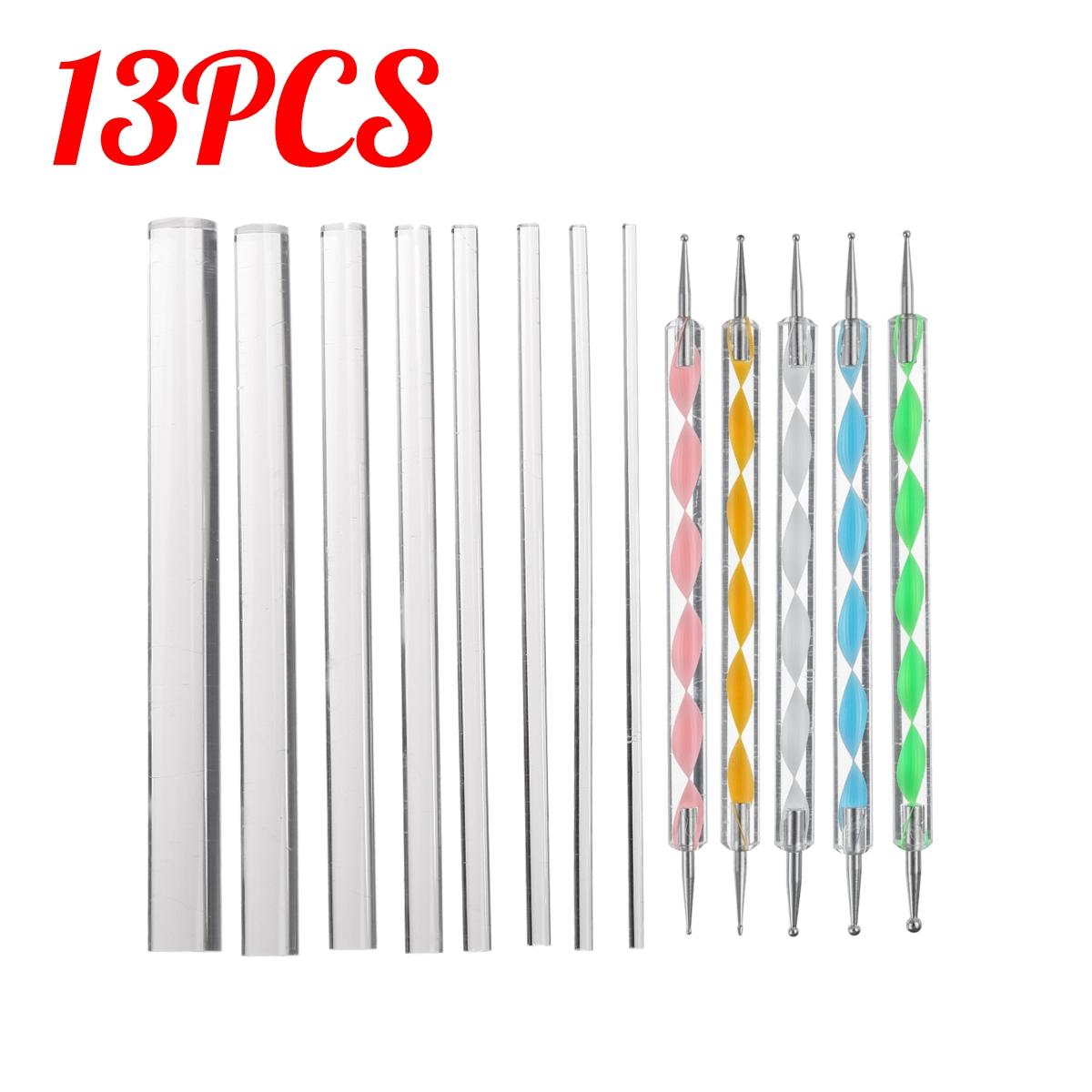 Juego de punteo de Mandala para pintura de rocas para mujer: 13 pcs
