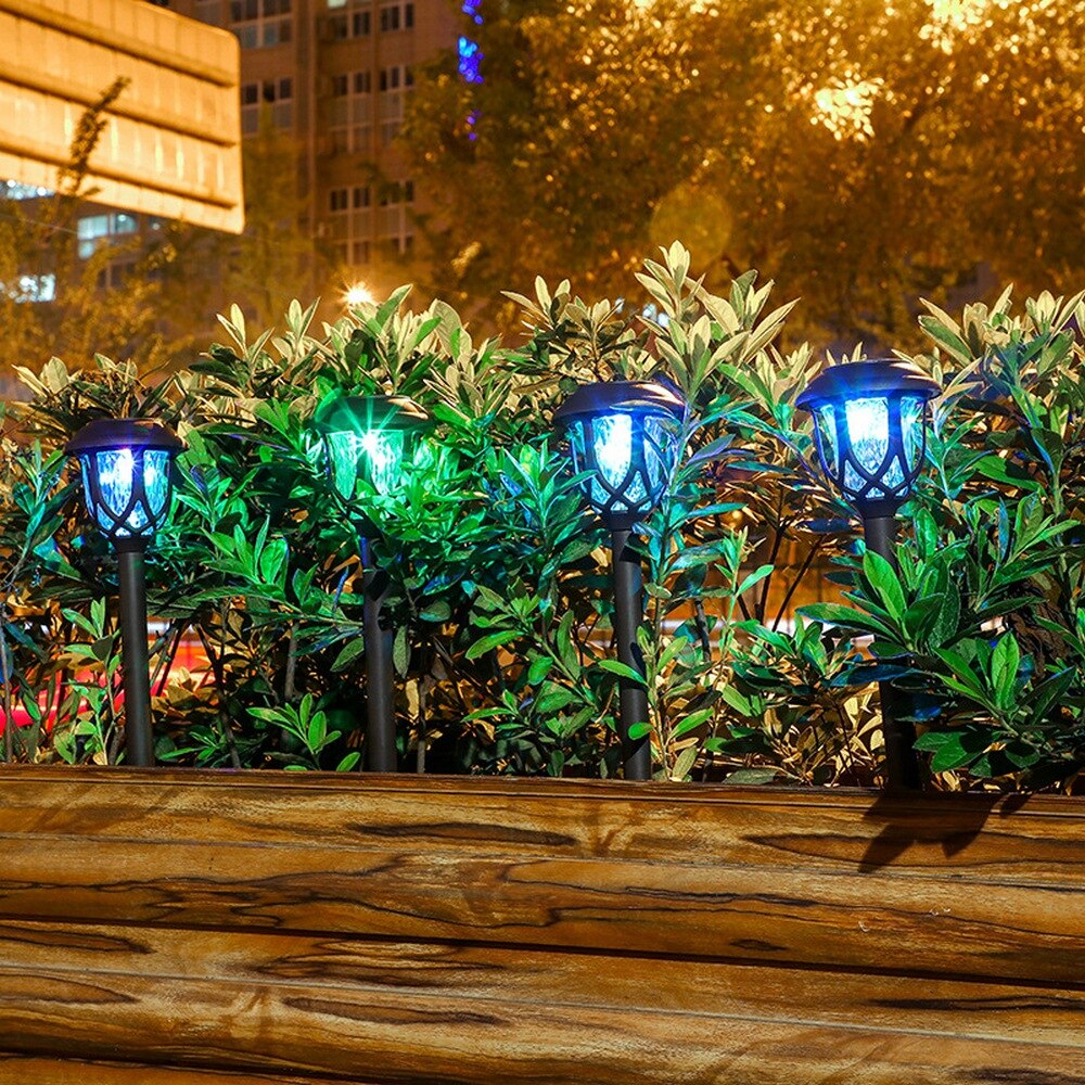 Qoosea 2 Stück Solarlampen für Außen Garten, LED