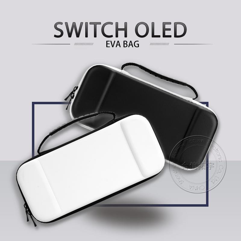 Hothink 1 stück reise-tragetasche aus eva-hartschale für nintendo schalten oled-Ausführung, aufbewahrungstasche für  ns 7- zoll-bildschirmversion