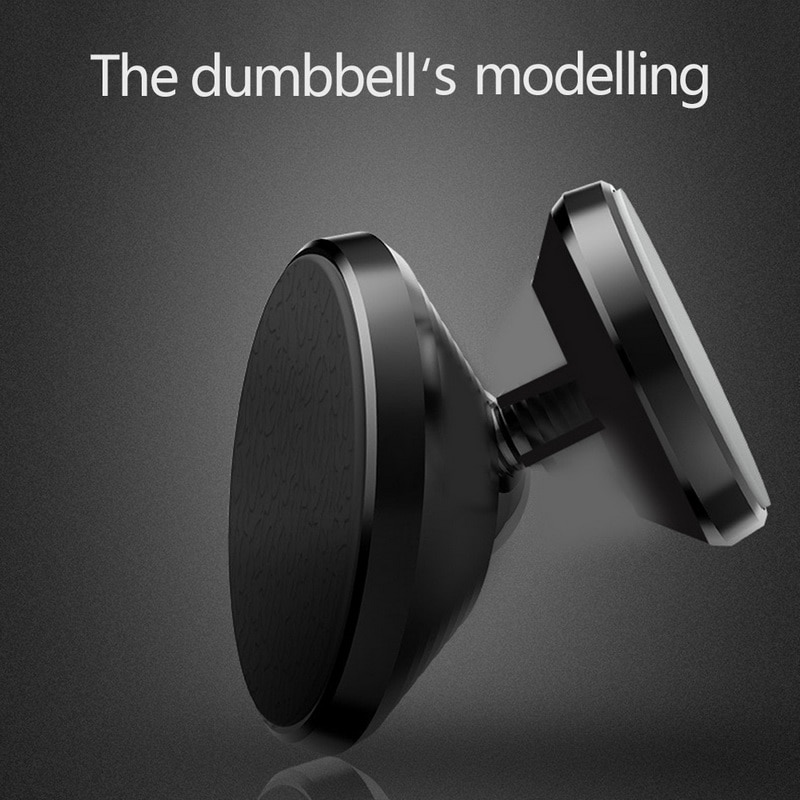 360 Degree Car Magnetic Mobile Phone Holder Mount Car Storage Rack Smartphone Stand Magnet Support Cell In Car GPS Universal