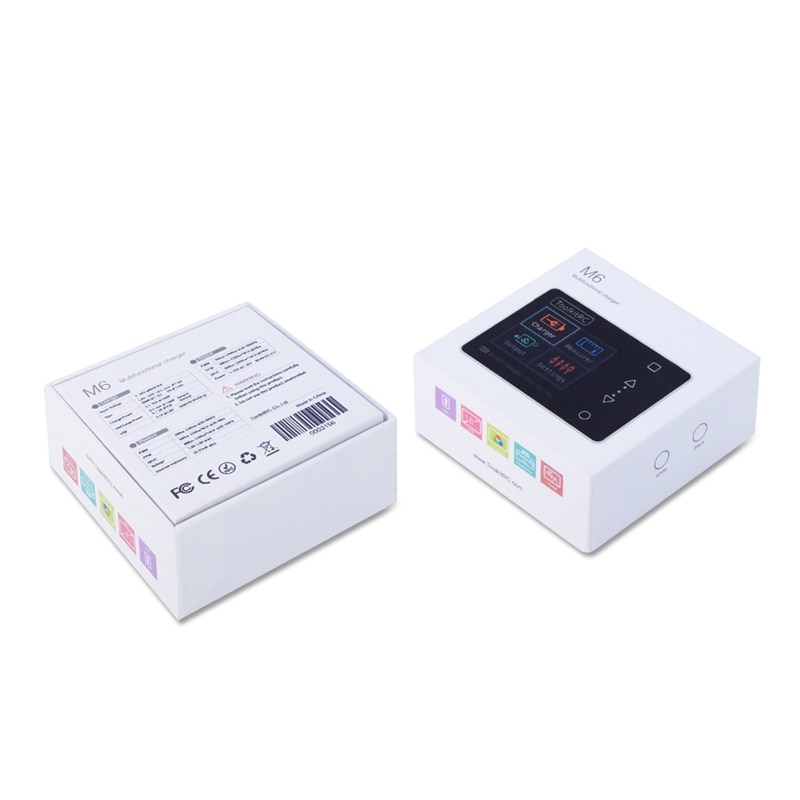 ToolkitRC M6 Battery Balance Charger 150W 10A DC Output for 1-6S Lipo LiHV Life Lion NiMh Pb Cell Checker Servo Tester