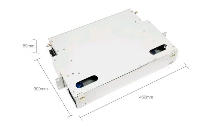 19 inch 24 core 2U ODF optical fiber distribution frame SC/FC/LC Fiber adapter 24 port core fiber patch panel ODF By DHL