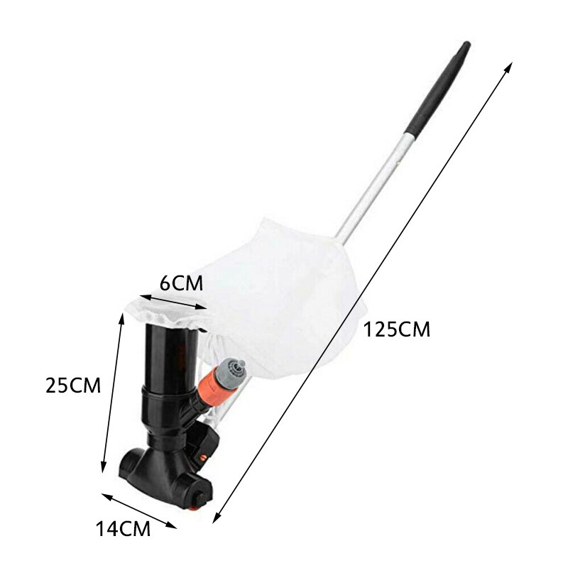 Portable Swimming Pool Pond Fountain Vacuum Cleaner Tub Cleaning Tools Aquarium Fish Tank Cleaning Kit