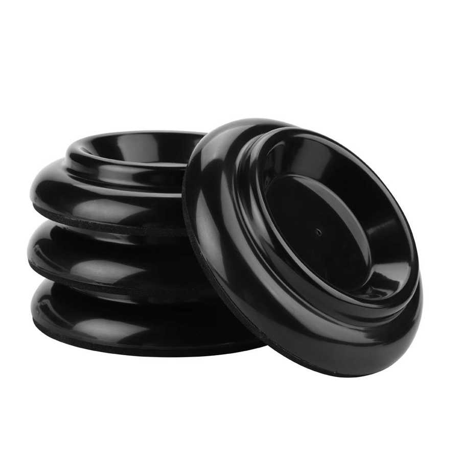 Kunststof piano voetcup lichtgewicht anti-geluid 4 stuks piano wieltjes pads piano's voor