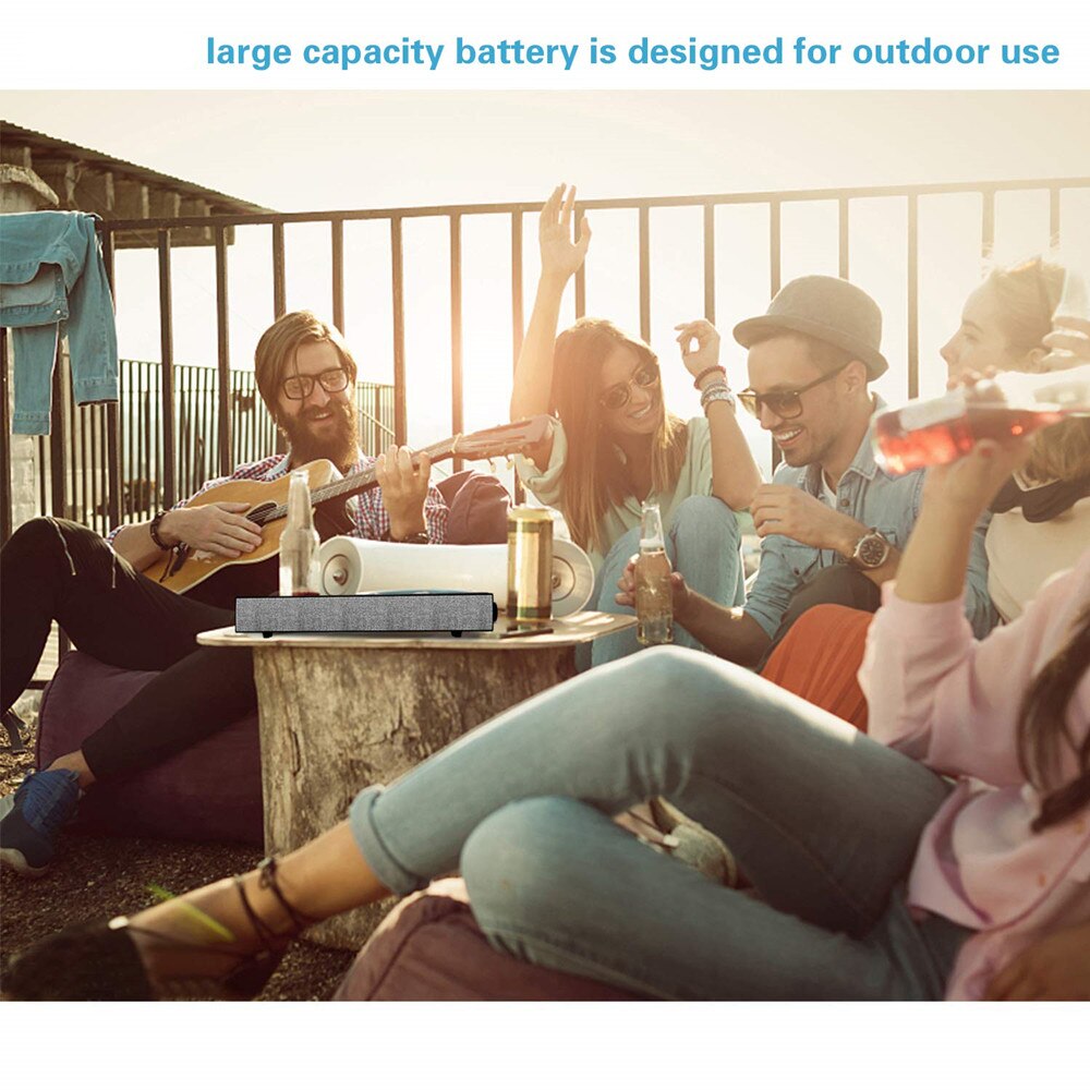 Głośniki telewizyjne hyasia 20w, głośnik kolumnowy bluetooth robić komputera, przenośny soundbar, bezprzewodowy subwoofer, 3d głośniki otaczać robić kina domowego i muzyki