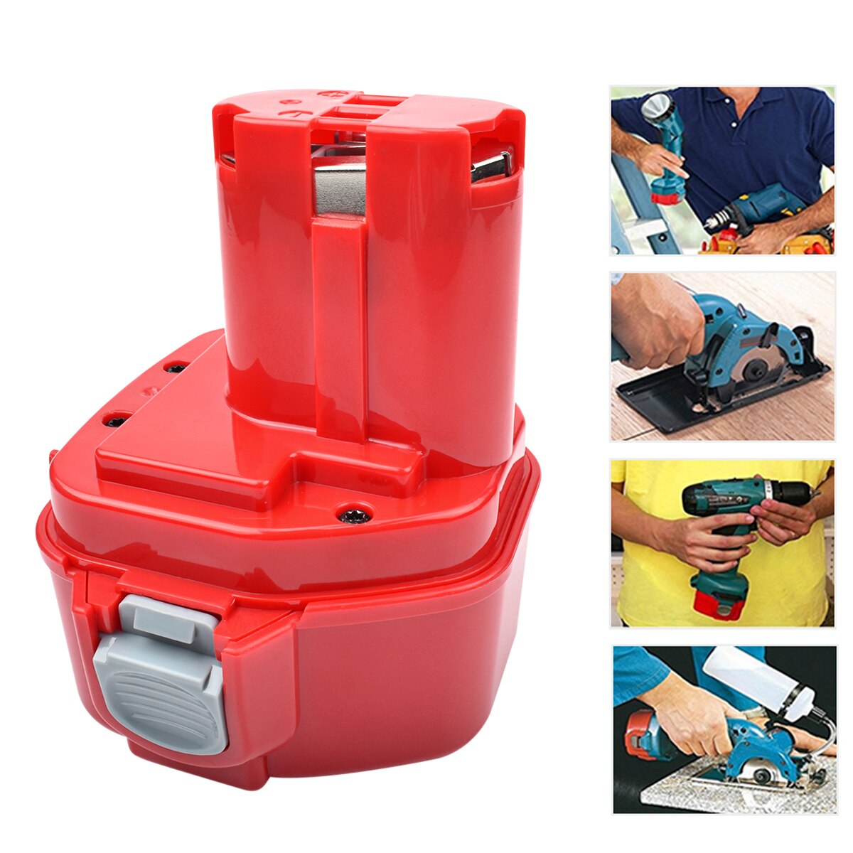 Turpow-batería recargable de 3000mAh para herramienta eléctrica Makita, pila de 12 V, PA12, 6270D, 6271D, 6227D, 6317D, 8270D, 4331D, L50