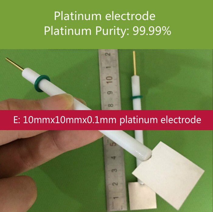 C001 sealed cell, straight five hole sealed cell, three electrode system. Electrochemical electrode.