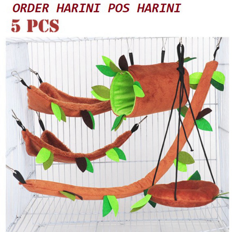 5Pcs Hamster Sugar Glider Hanging Cage Accessories... – Grandado