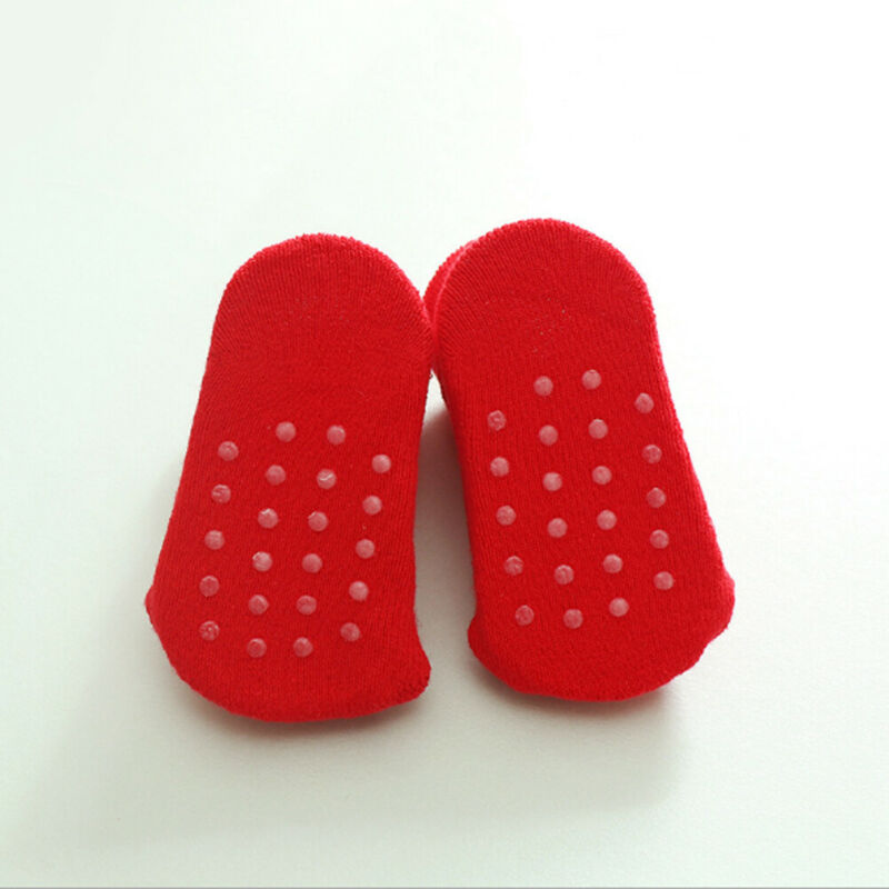 Baby Spullen Baby Meisje Jongen Anti-slip Warme Zachte Sokken Baby Cartoon Peuter Sokken Xmas 3 stks/set