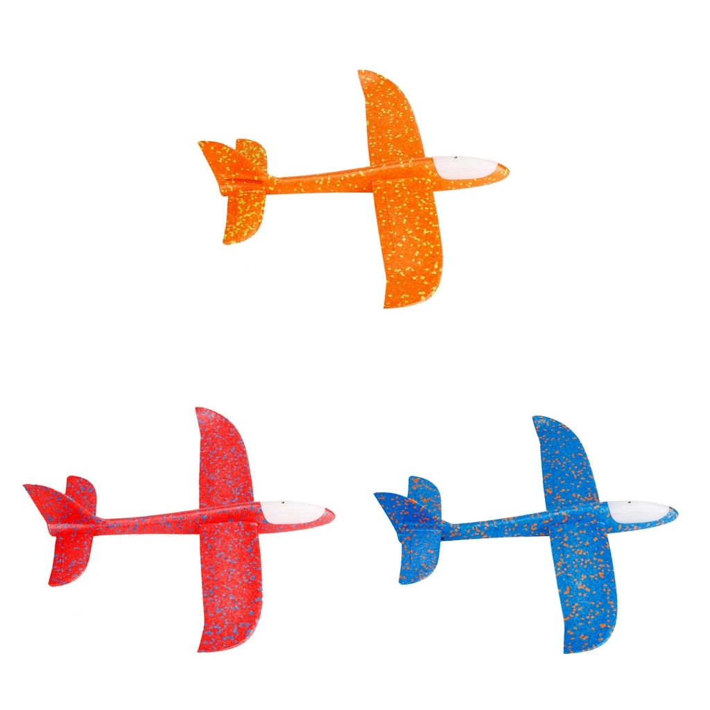 Durable Hand Launch Throwing Glider Planes Foam Plane Model Outdoor Fun Toys