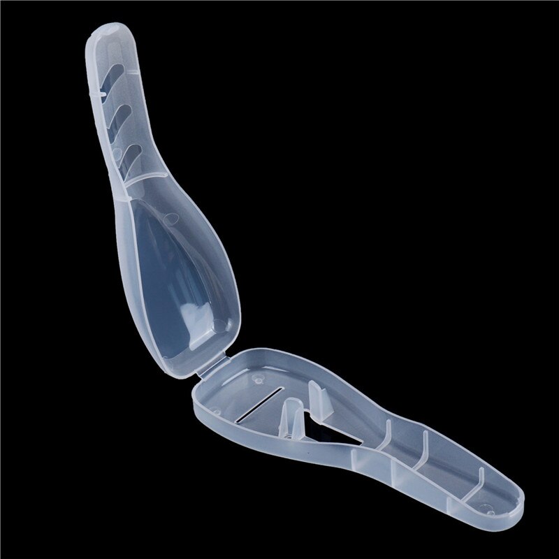 1Pc Men's Razor Box Shaving Machine Accessories Storage Travel Portable Razors Trimmer Box